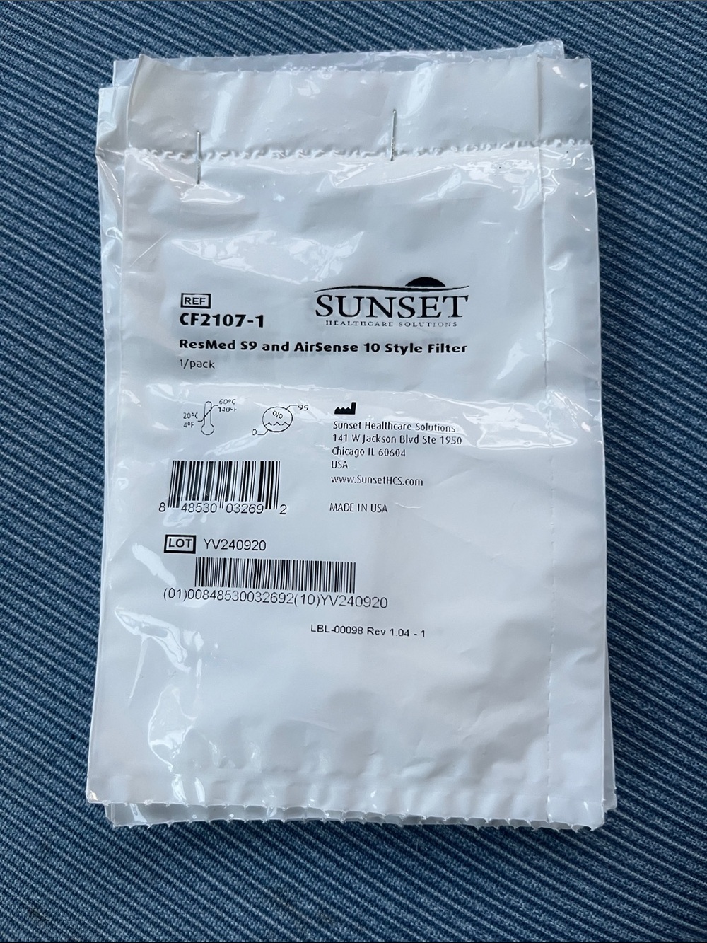 ResMed Filters for CPAP Sets of 3